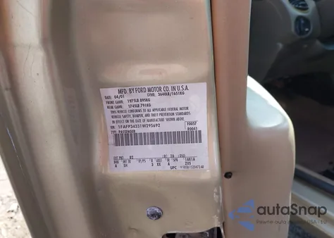 2001 Ford Focus Se/Se Sport z USA, uszkodzony, nr VIN 1FAFP34331W295692